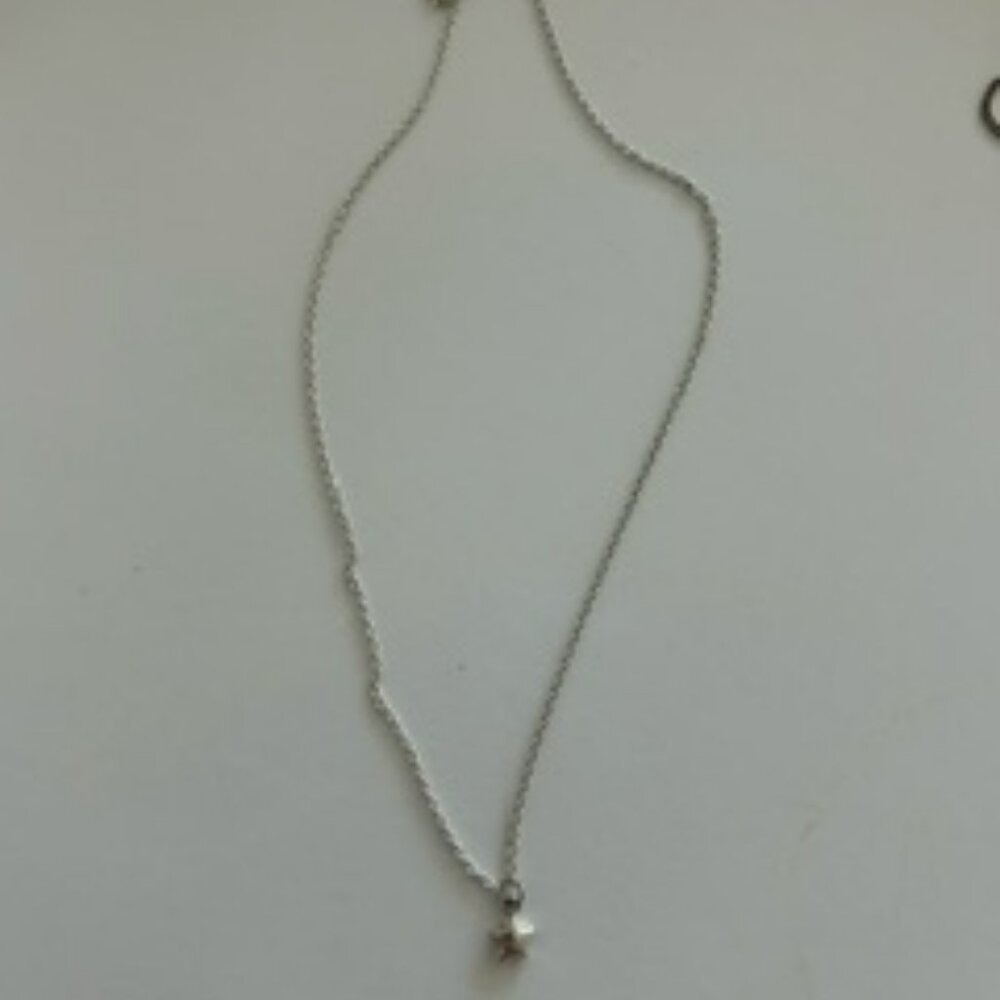 Silver Star Necklace